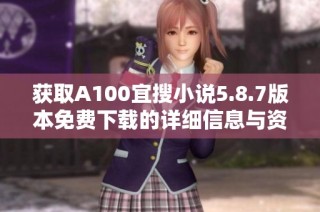获取A100宜搜小说5.8.7版本免费下载的详细信息与资源分享