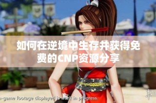 如何在逆境中生存并获得免费的CNP资源分享