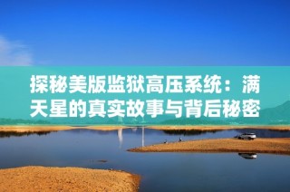 探秘美版监狱高压系统：满天星的真实故事与背后秘密