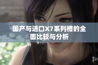 国产与进口X7系列槽的全面比较与分析