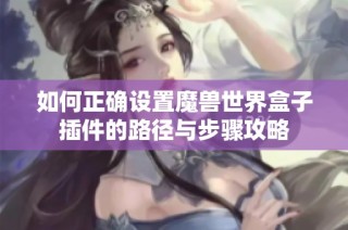 如何正确设置魔兽世界盒子插件的路径与步骤攻略