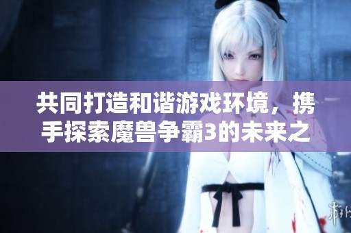 共同打造和谐游戏环境，携手探索魔兽争霸3的未来之路