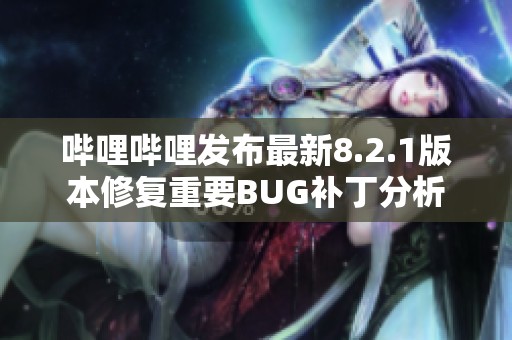 哔哩哔哩发布最新8.2.1版本修复重要BUG补丁分析