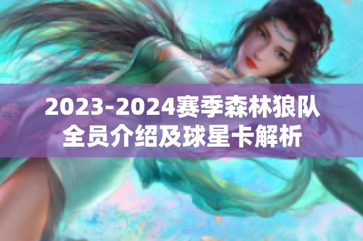 2023-2024赛季森林狼队全员介绍及球星卡解析