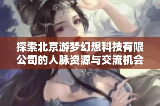 探索北京游梦幻想科技有限公司的人脉资源与交流机会