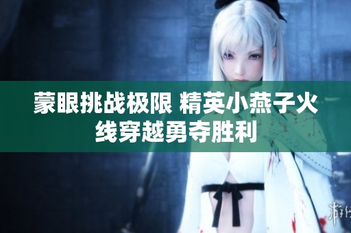 蒙眼挑战极限 精英小燕子火线穿越勇夺胜利