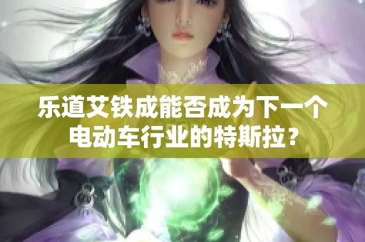 乐道艾铁成能否成为下一个电动车行业的特斯拉？