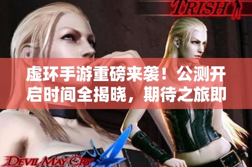 虚环手游重磅来袭！公测开启时间全揭晓，期待之旅即刻启航！