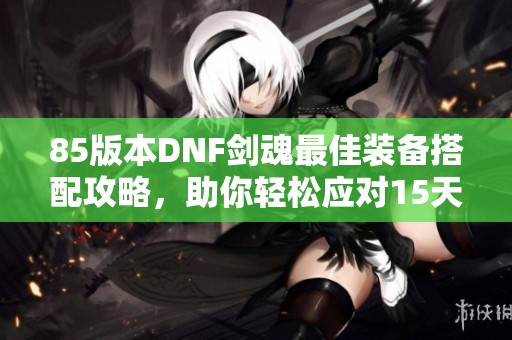 85版本DNF剑魂最佳装备搭配攻略，助你轻松应对15天气