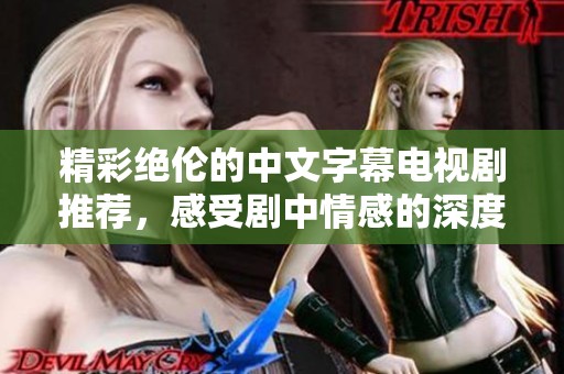 精彩绝伦的中文字幕电视剧推荐，感受剧中情感的深度与美好