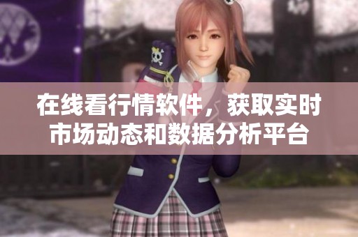 在线看行情软件，获取实时市场动态和数据分析平台