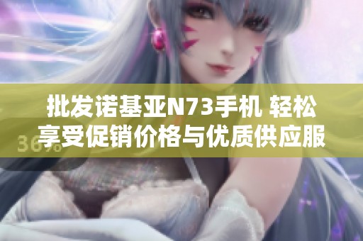 批发诺基亚N73手机 轻松享受促销价格与优质供应服务