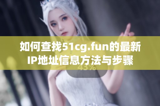 如何查找51cg.fun的最新IP地址信息方法与步骤