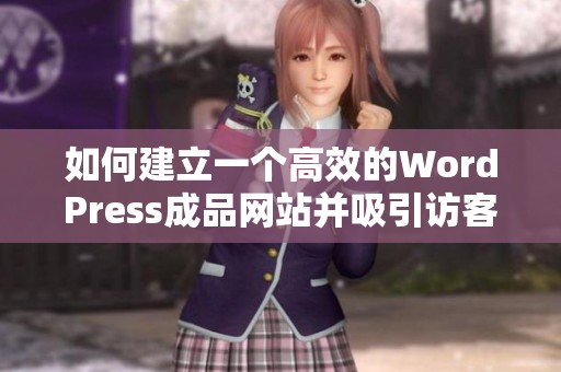 如何建立一个高效的WordPress成品网站并吸引访客