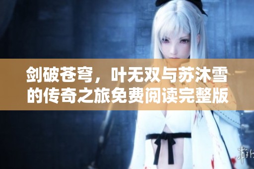 剑破苍穹，叶无双与苏沐雪的传奇之旅免费阅读完整版