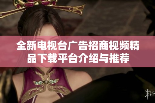 全新电视台广告招商视频精品下载平台介绍与推荐