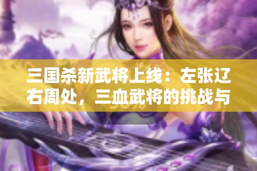 三国杀新武将上线：左张辽右周处，三血武将的挑战与策略！