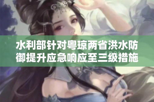 水利部针对粤琼两省洪水防御提升应急响应至三级措施