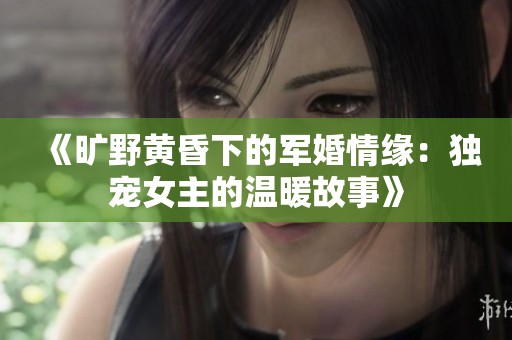 《旷野黄昏下的军婚情缘：独宠女主的温暖故事》