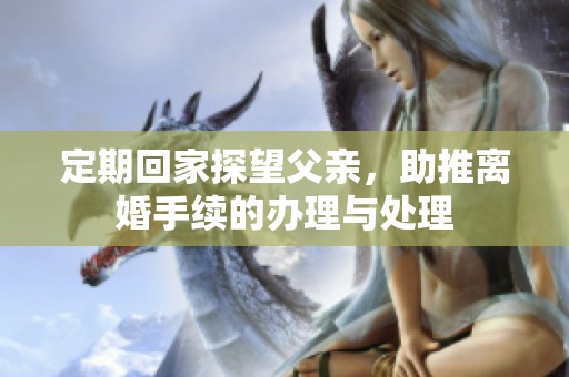 定期回家探望父亲，助推离婚手续的办理与处理