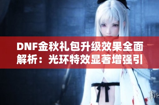 DNF金秋礼包升级效果全面解析：光环特效显著增强引发玩家热议
