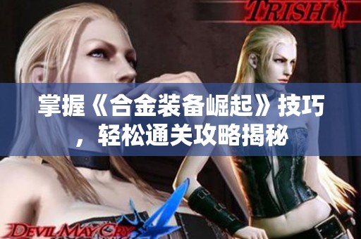 掌握《合金装备崛起》技巧，轻松通关攻略揭秘