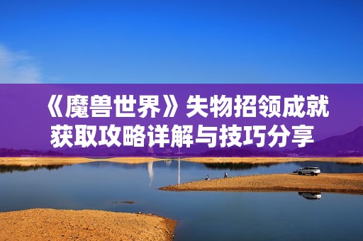 《魔兽世界》失物招领成就获取攻略详解与技巧分享