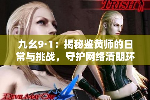 九幺9·1：揭秘鉴黄师的日常与挑战，守护网络清朗环境