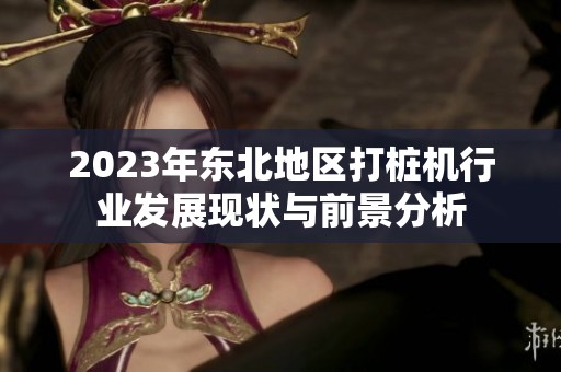 2023年东北地区打桩机行业发展现状与前景分析
