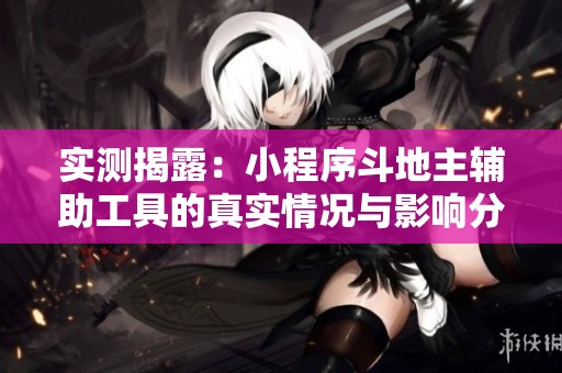 实测揭露：小程序斗地主辅助工具的真实情况与影响分析