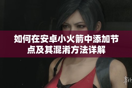 如何在安卓小火箭中添加节点及其混淆方法详解