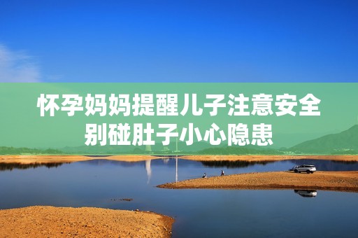 怀孕妈妈提醒儿子注意安全别碰肚子小心隐患