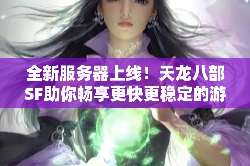 全新服务器上线！天龙八部SF助你畅享更快更稳定的游戏体验