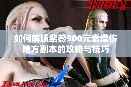 如何解锁紫薇900元素增伤地方副本的攻略与技巧